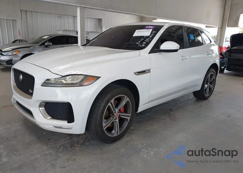 2020 Jaguar F-Pace S P380 Awd Automatic z USA, uszkodzony, nr VIN SADCM2FV8LA641397